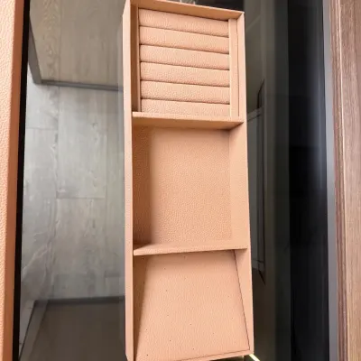 Leather Earring Storage Box W.A. 08