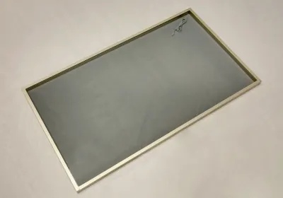 Italian Glass Shelf With LED I.W.A. 04